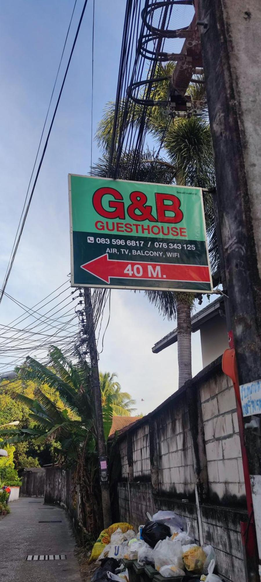 G&B Guesthouse Patong Eksteriør bilde